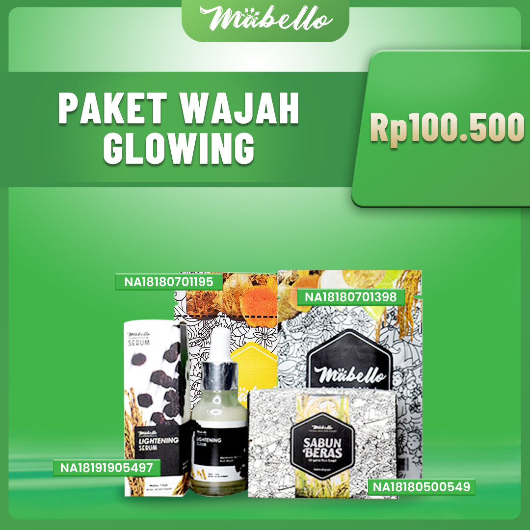 Mabello Paket Wajah Glowing