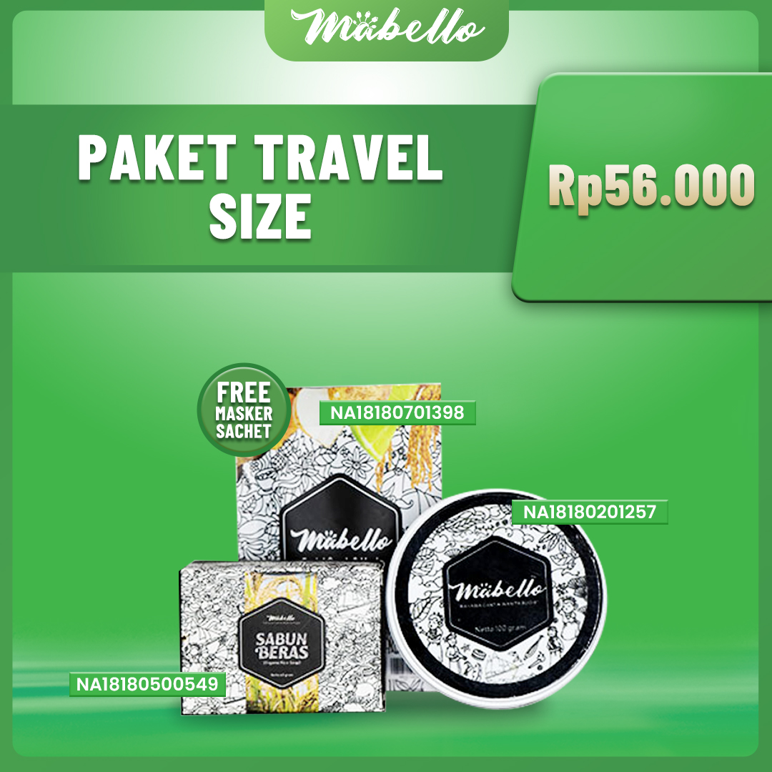 Mabello Paket Hemat Travel Size