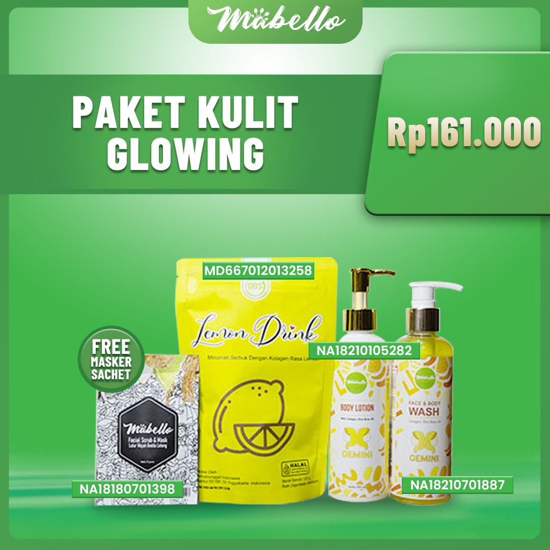 Mabello Paket Kulit Glowing 