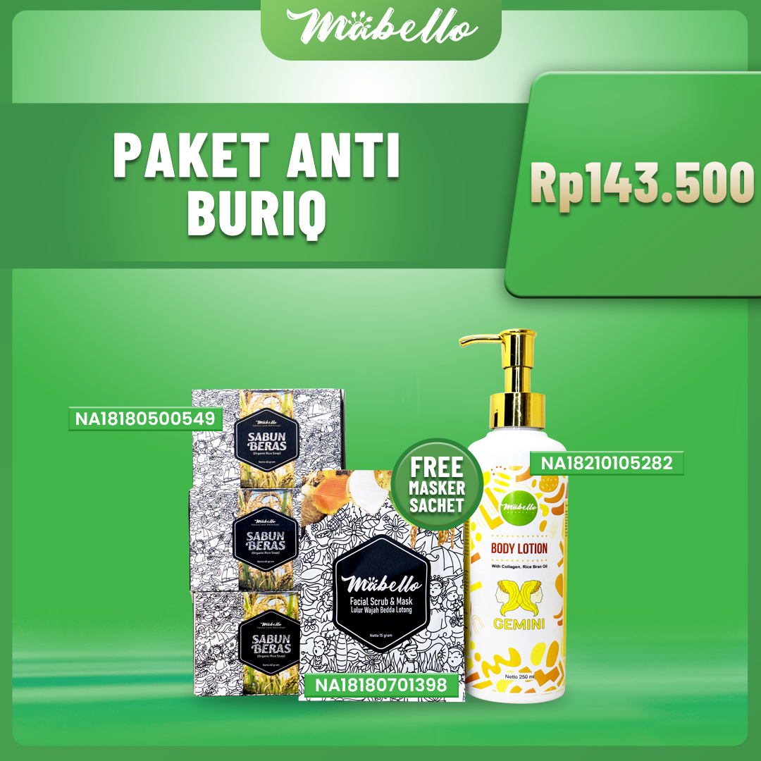 Mabello Paket Anti Buriq 