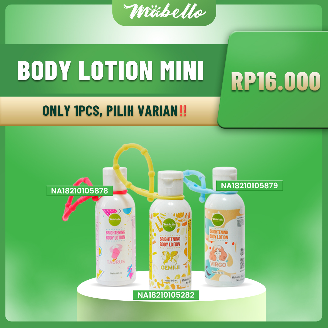 Mabello Brightening Bodylotion Mabello Mini 60ml 