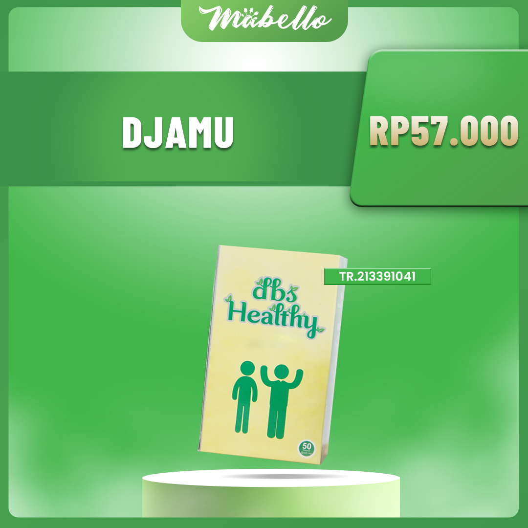 Mabello Suplemen Kesehatan Djamu DBS Fit Healthy.
