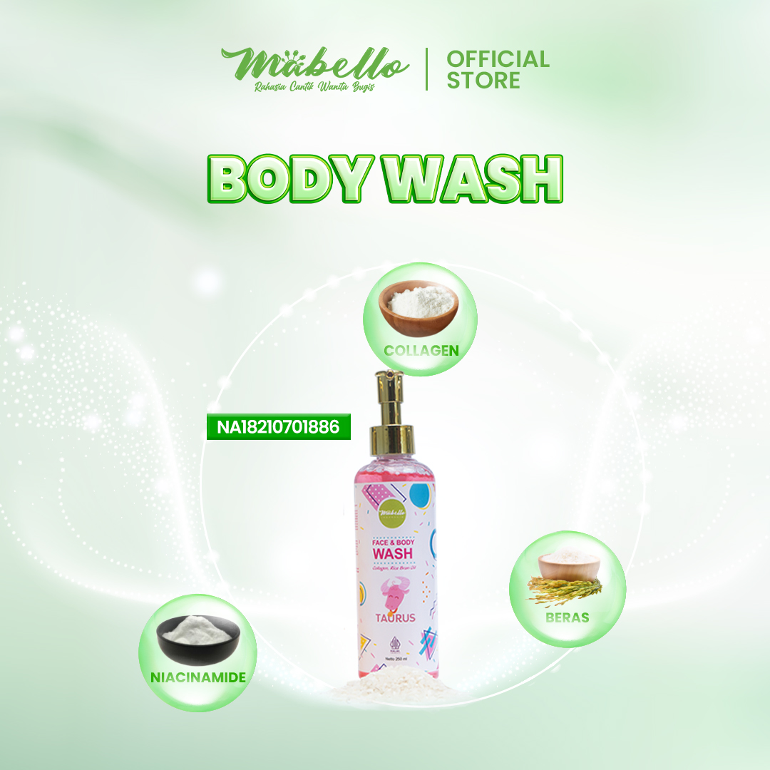Mabello Collagen BODY WASH Taurus 250ml 
