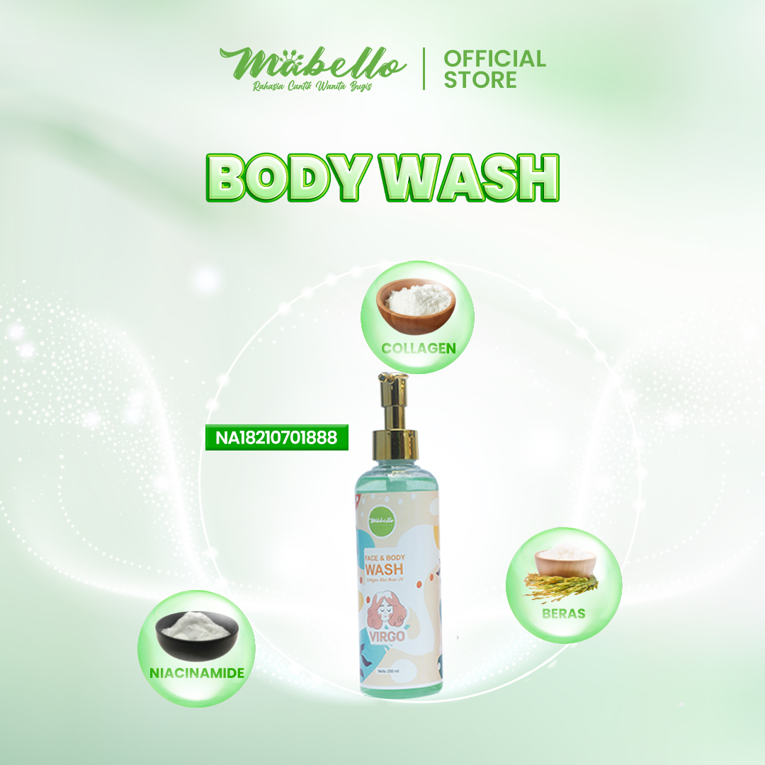 Mabello Collagen BODY WASH Virgo 250ml 