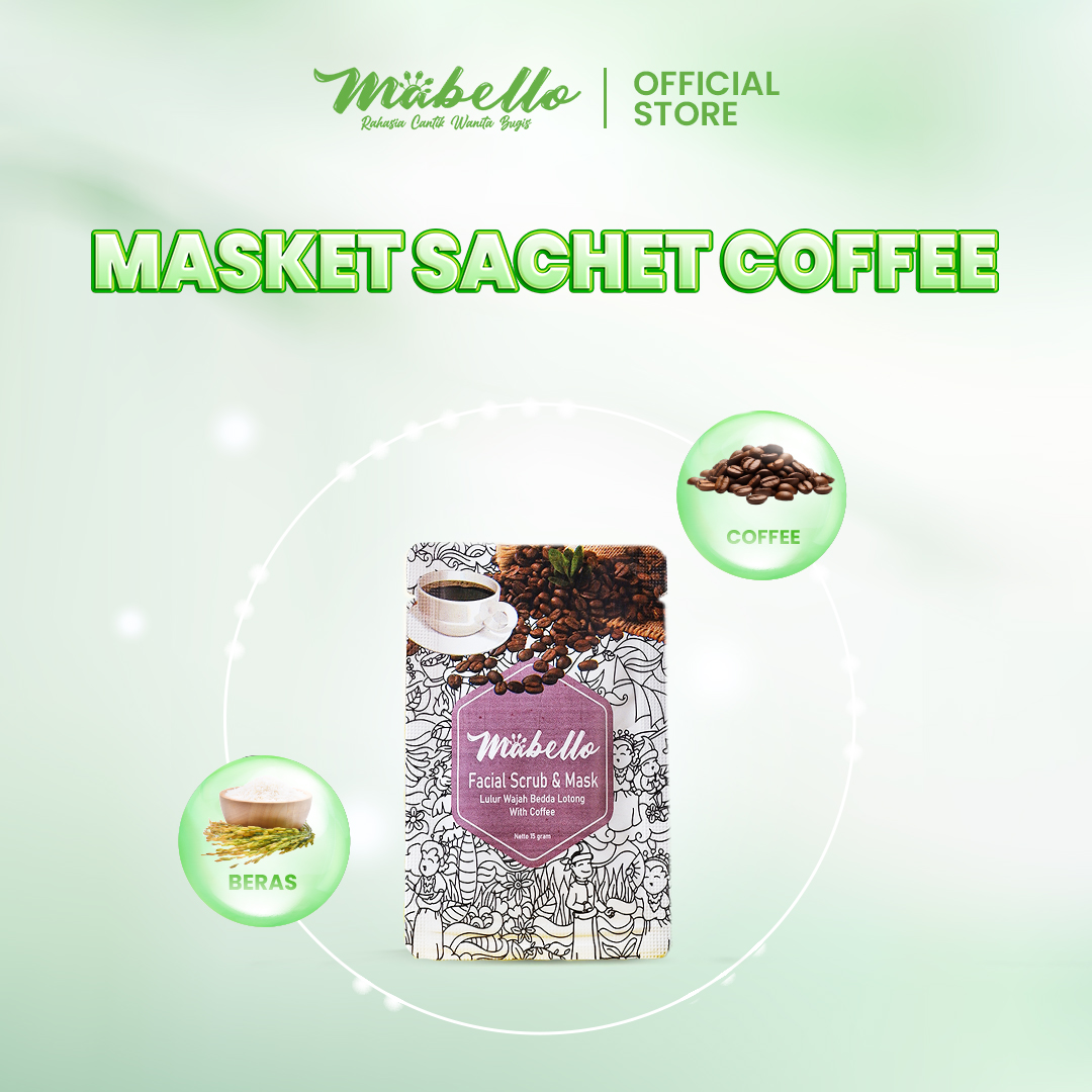Mabello Masker Sachet Coffee