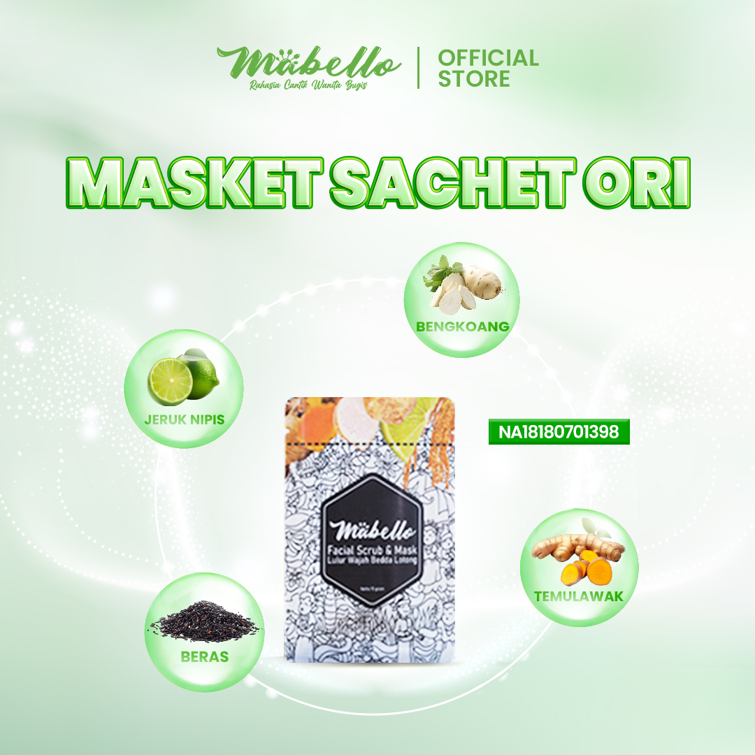 Mabello Masker Sachet Original 