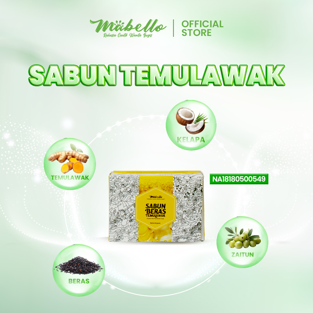 MABELLO Sabun Beras Temulawak