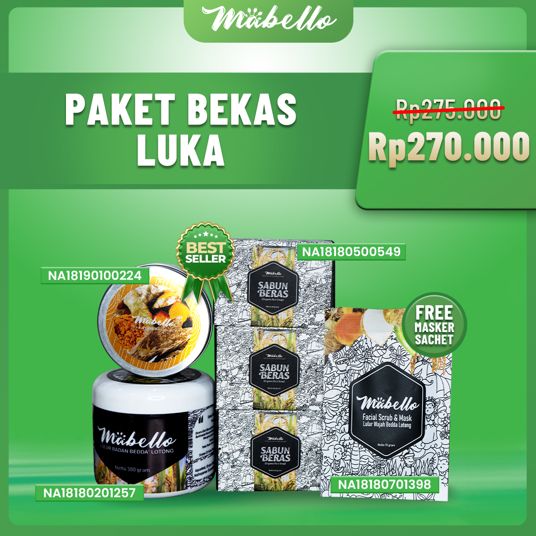 Mabello Paket Bekas Luka 