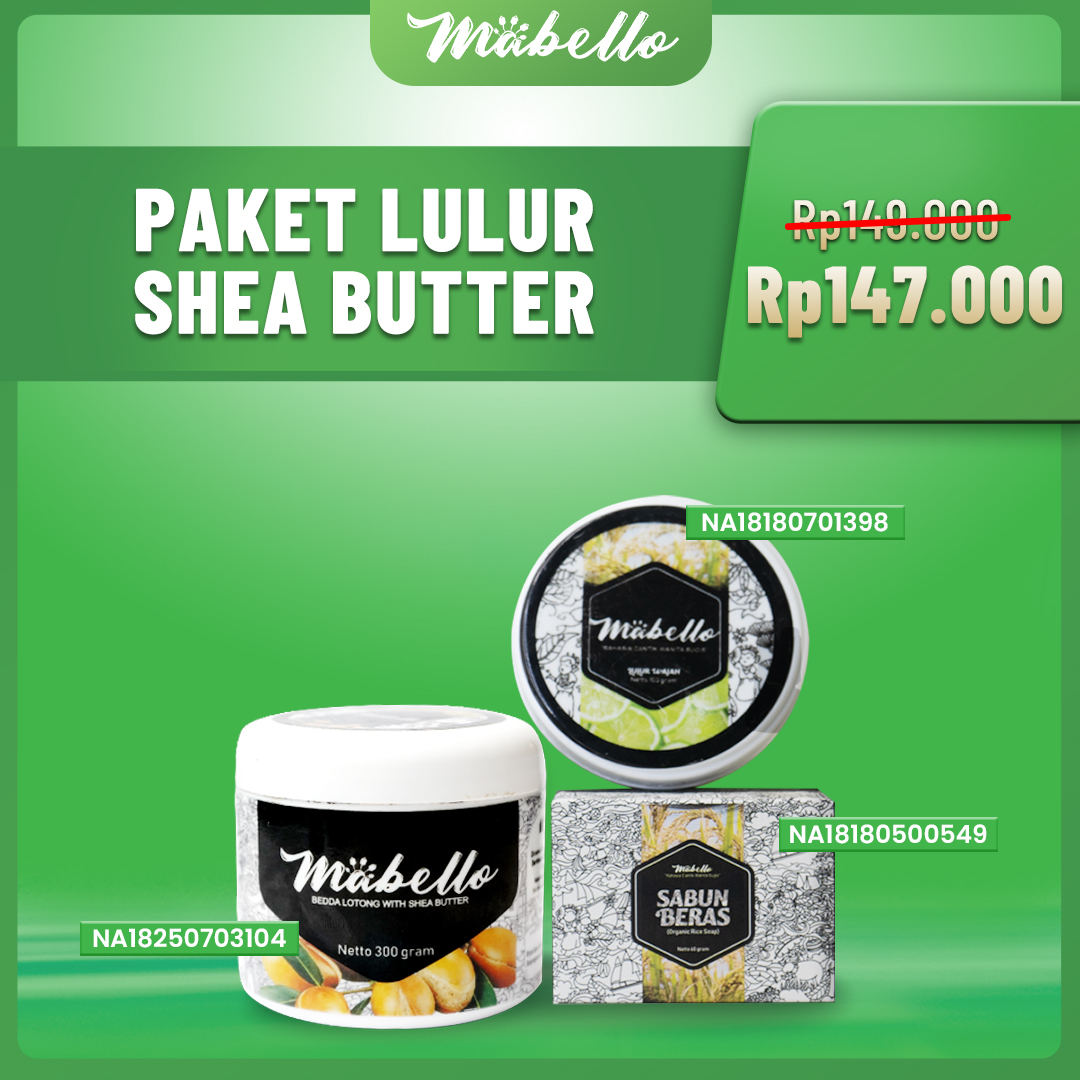 Paket Hemat Lulur Sheabutter